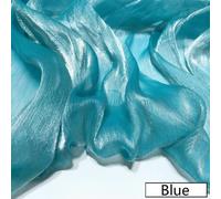 Ghiaccio Crepe Tessuto di Maglia Organza Lucido Glitter Luccicante Abito Gonna