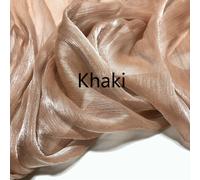 Ghiaccio Crepe Tessuto di Maglia Organza Lucido Glitter Luccicante Abito Gonna