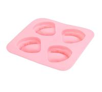 Ghiaccio | Forma Di Silicone A Forma Di Dente Per Blocchi Di Ghiaccio | Creazione Di Bevande Con 4 Rientranze | 4 Soggetti Preparazione Delle Bevande Modulo Di Rimozione Per Whisky Champagne C