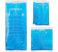 Ghiaccio Gel Termico, 4 Sacchetti Multiuso, 3 Misure, Terapia Caldo Freddo, Cusc