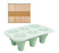 Ghiaccio Lolly Silicone Siliconi Gelati Che Producono Stampo A Forma Badminton A Forma Muffa Comode Prese Cucina Per Casa Facili Da Usare