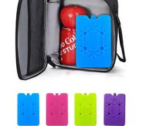 Ghiaccioli riutilizzabili per lunch box o borsa frigo, liberamente combinabili per adattarsi a diversi spazi, portano freschezza alla tua calda estate, ghiaccioli durevoli per frigoriferi da campeggio
