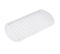 Ghiaccioli Stampi 4/6/8/15/160 Grid Big Ice Tray Mold Giant Jumbo Large Silicone Cube Square DIY Maker(160Grid-Transparent,4pcs)