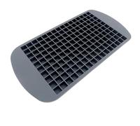 Ghiaccioli Stampi 4/6/8/15/160 Grid Big Ice Tray Mold Giant Jumbo Large Silicone Cube Square DIY Maker(160Grid-Gray,2PCS)