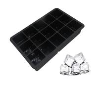 Ghiaccioli Stampi 4/6/8/15/160 Grid Big Ice Tray Mold Giant Jumbo Large Silicone Cube Square DIY Maker(15Grid,2PCS)