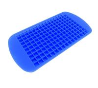 Ghiaccioli Stampi 4/6/8/15/160 Grid Big Ice Tray Mold Giant Jumbo Large Silicone Cube Square DIY Maker(160Grid-Blue,1PCS)