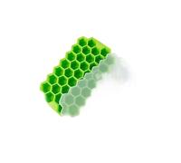 Ghiaccioli Stampi Vassoio for cubetti di ghiaccio da 148 griglie con coperchio in silicone, adatto for stampi piccole dimensioni, facile staccare, può essere utilizzato for la selezione(4PCS-green)