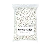 Ghiaia Bianco 1,8Kg - Sassolini Decorativi (9-12 mm)