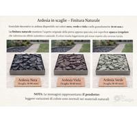 Ghiaia Marmo Scaglie Ardesia NERA-VERDE-VIOLA Decorativi Giardino Aiuole Vasi