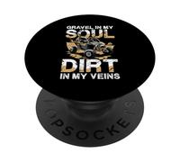 Ghiaia nella mia anima sporcizia nelle mie vene PopSockets PopGrip Adesivo