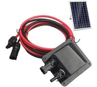 Ghiandola di Ingresso Solare, alloggiamento per ghiandola per ghiandole Solare Impermeabile Adatto ai Pannelli del Tetto su Barca per, campeggiatori, Furgone, Edificio, Garage, baracca con cav