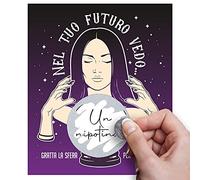 GHIBLI 5 Biglietti Gratta e Vinci Originali Personalizzati per Auguri Annuncio Invito Domanda Sorpresa Romantica, Per anniversario Lei e Lui, Compleanno Laurea Gravidanza Testimone, Madrina, Padrino