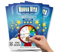 GHIBLI 5 Gratta e Vinci SONO INCINTA Biglietti Annuncio Gravidanza idea originale e divertente. Gratta e scopri la sorpresa per marito papà nonna nonno zia zio
