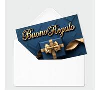 GHIBLI 50 Buoni Regalo 10,5x7,4 cm con buste - Biglietti Eleganti in Cartoncino da Compilare per Omaggi, Gift Card Offerte Negozi Estetista Parrucchiera, Voucher Sconto Clienti, Coupon Regali Aziende