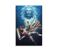 GHIBYN Poster decorativo da parete a tema anime Legend of The Universe Ulysses 31, stampa artistica da parete su tela, poster decorativo per camera da letto, per camera da letto, 20 x 30 cm