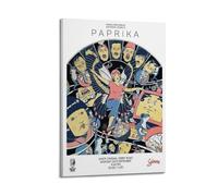 GHIBYN Poster decorativo da parete a tema anime, motivo: peperoncino rosso e peperoncino rosso, stampa artistica su tela, poster decorativo moderno, per camera da letto, 40 x 60 cm