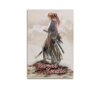 GHIBYN Poster decorativo da parete a tema anime Rurouni Kenshin5, poster decorativo su tela, stampa moderna, per camera da letto, per camera da letto, 20 x 30 cm