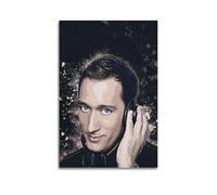GHIBYN Poster decorativo da parete su tela, motivo: Disc Jockey Paul Van Dijk, poster decorativo moderno per camera da letto, 20 x 30 cm