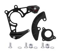 Ghidara paracatena in lega di alluminio AL7075 ultraleggera per cambio anteriore singola piastra protezione corona 32T 38T per mountain bike resistente alta precisione CNC
