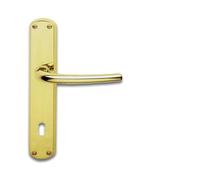 Ghidini 0910080 Maniglia Ottone Satinato Milena Q8 Yale