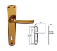 Ghidini 40008850453 Maniglia Alox Gabry Q8 Yale