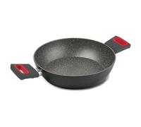 Ghidini Cipriano Tegame Alluminio antiaderente (24cm) VIVÀ Grigio e Rosso 2256