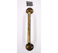 Ghidini Maniglia maniglione Ponte mm.160 per porte e portoni in legno ottone bronzato graffiato verniciato manopola universale