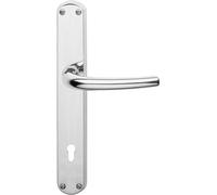 Ghidini MANIGLIA MILENA OTTONE CRO SAT PLACCA 8x85 YALE