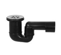 PILETTA DOCCIA CON SIFONE SNODATO PEHD Griglia ottone D 80
