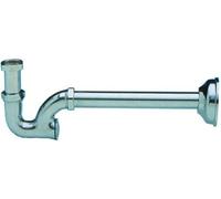 GHIDINI SIFONE LAVABO D.1"1/4X32 SENZA PILETTA IN OTTONE CROMATO