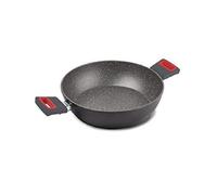 Ghidini Cipriano Tegame Alluminio antiaderente (28cm) VIVÀ Grigio e Rosso 2257