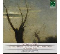 Paganini / Ghidoni, Paolo / Zanett Paganini: Grande Concerto 6 & Sei Cantab (CD)