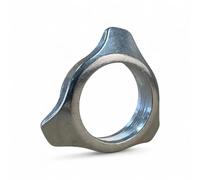 Ghiera alluminio insaccatrice Tre spade manuale da 3-5-7 kg