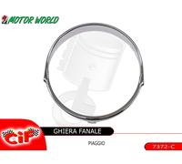 GHIERA CORNICE CROMATA FANALE ANTERIORE PER PIAGGIO VESPA 50 PK XL