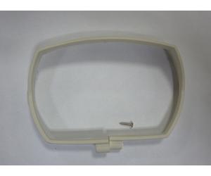 GHIERA CORNICE FARO ANTERIORE PIAGGIO VESPA 50 SPECIAL PLASTICA FRAME BIANCA