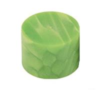 Ghiera di ricambio per stecca da biliardo e snooker, in plastica trasparente, progettata per migliorare il controllo della punta della stecca e ridurre le deviazioni (verde)