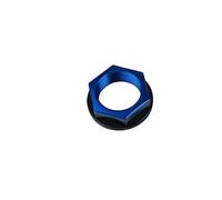 Ghiera di sterzo aperta Accossato blu con filetto M24 X 1 per Honda Cbr 600 F dal 2011 al 2013 (CC 600)