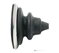 Ghiera passacavi inox con soffietto Dutral nero Cuffia - Ricettacolo - 1 PZ Osc