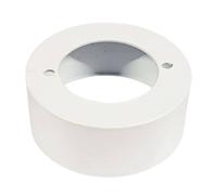 Ghiera per faretti fissaggio parete plafone Side bianco 120