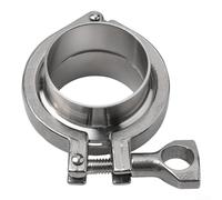 Ghiera sanitaria 3/4" della saldatura dell'acciaio inossidabile 304 con il tri morsetto e la guarnizione per l'infrastruttura del tubo (51MM)