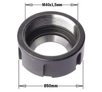 Ghiere CMT per mandrini a pinze "ER32"per CNC con/senza cuscinetti Cod.: 992.183