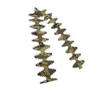Ghillie | Cinturino in tessuto mimetico con tessitura per la dispersione, accessorio portatile per fissaggio di indumenti da caccia camuffamento adatto alla