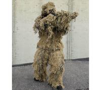 Ghillie Suit Antifiamma M-XXL Tuta Camuffata Antifiamma Cacciatore