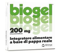GHIMAS SpA Integratore Biogel 200 pappa reale, 10 flaconcini