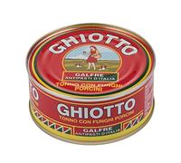 Ghiotto, Galfrè Antipasti d'Italia, Tonno con Funghi Porcini, Condimento per Aperitivi, Contorni e Insalate, Formato Scorta da 6x120g