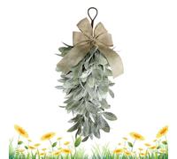 Ghirlanda A Goccia,Rustico Verde Artificiale Con | Corona Artificiale Decorazione Rustica,per Casa Ufficio Appartamento Fattoria Portico Patio Giardino Matrimonio Feste