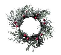 Ghirlanda Ad Anello Per Candele,Centrotavola Festivo Realistico | Corone Natalizie Per Candele A Colonna | Per Soggiorno Camera Da Letto Stanza Di Studio Comodino Festa Di Matrimonio