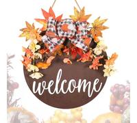 Ghirlanda autunnale per porta, decorazione autunnale, per il Ringraziamento