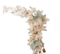 Ghirlanda autunnale - Tessuto di seta, corona artificiale, applicazioni versatili | Ghirlanda di sostenibilità per tutte le stagioni, per la festa degli uffici del cortile del festival porta d'estate