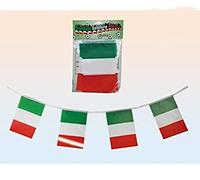 Ghirlanda, Bandiera Italiana, L.: ca. 3 m, con bandiere 21 x 14 cm,